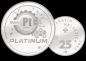 Preview: 25 Franken 2022 - Platinum